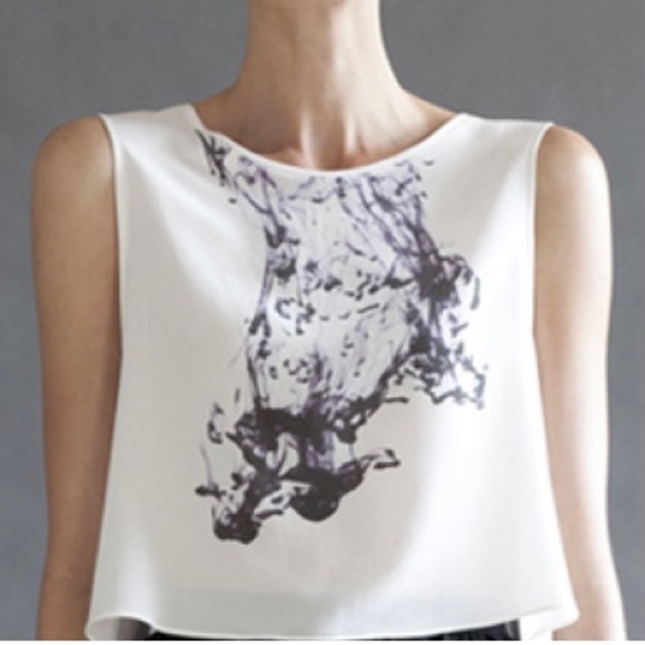 Jessica Mary Clayton Oil in Water Silk Tank S - Picture 6 of 6